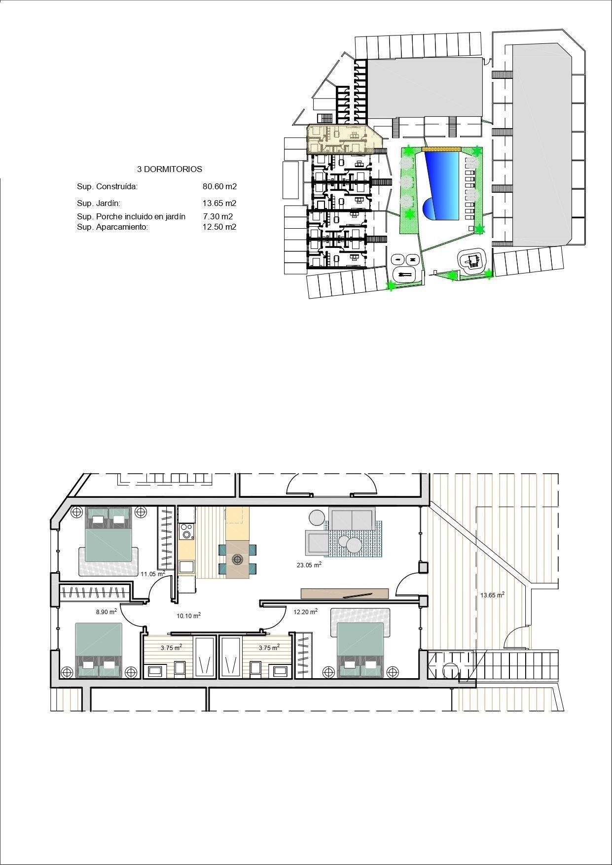 Bel Appartement Rez de Chaussée Neuf de 3 chambres à Roldán. à Roldán — photo 11