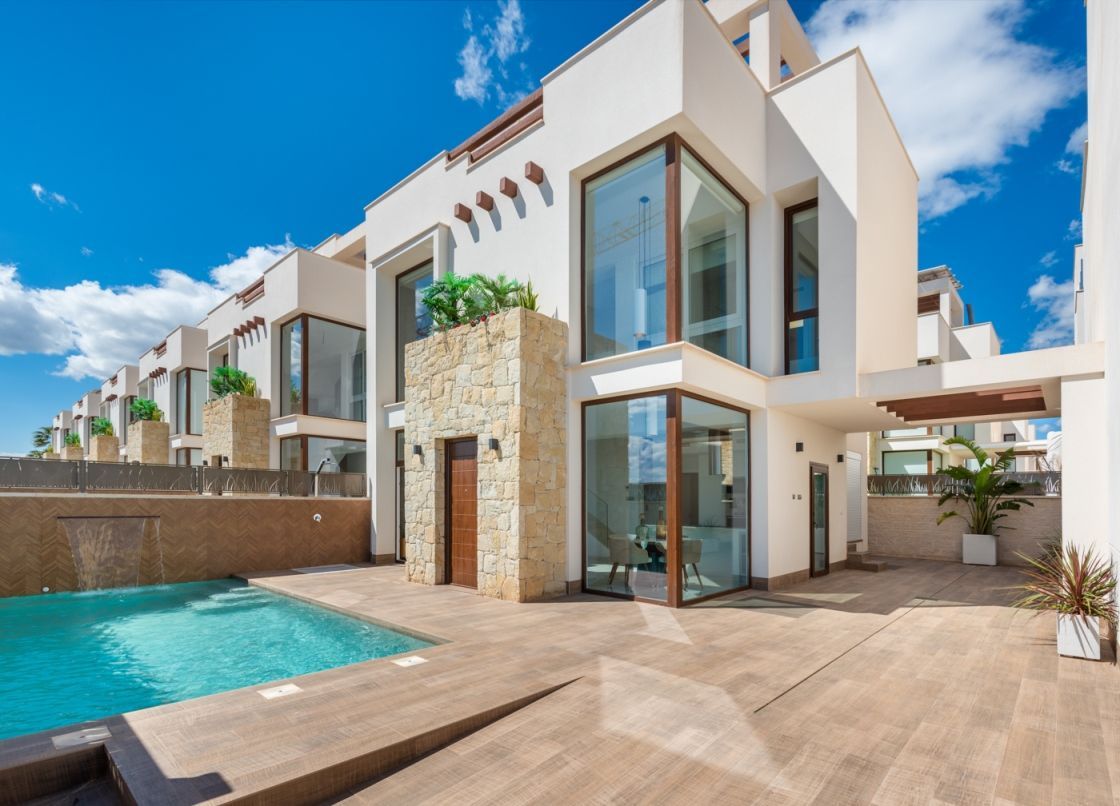 Très Belle Villa Luxueuse Neuve de 124 m2 à Los Montesinos, Los Montesinos