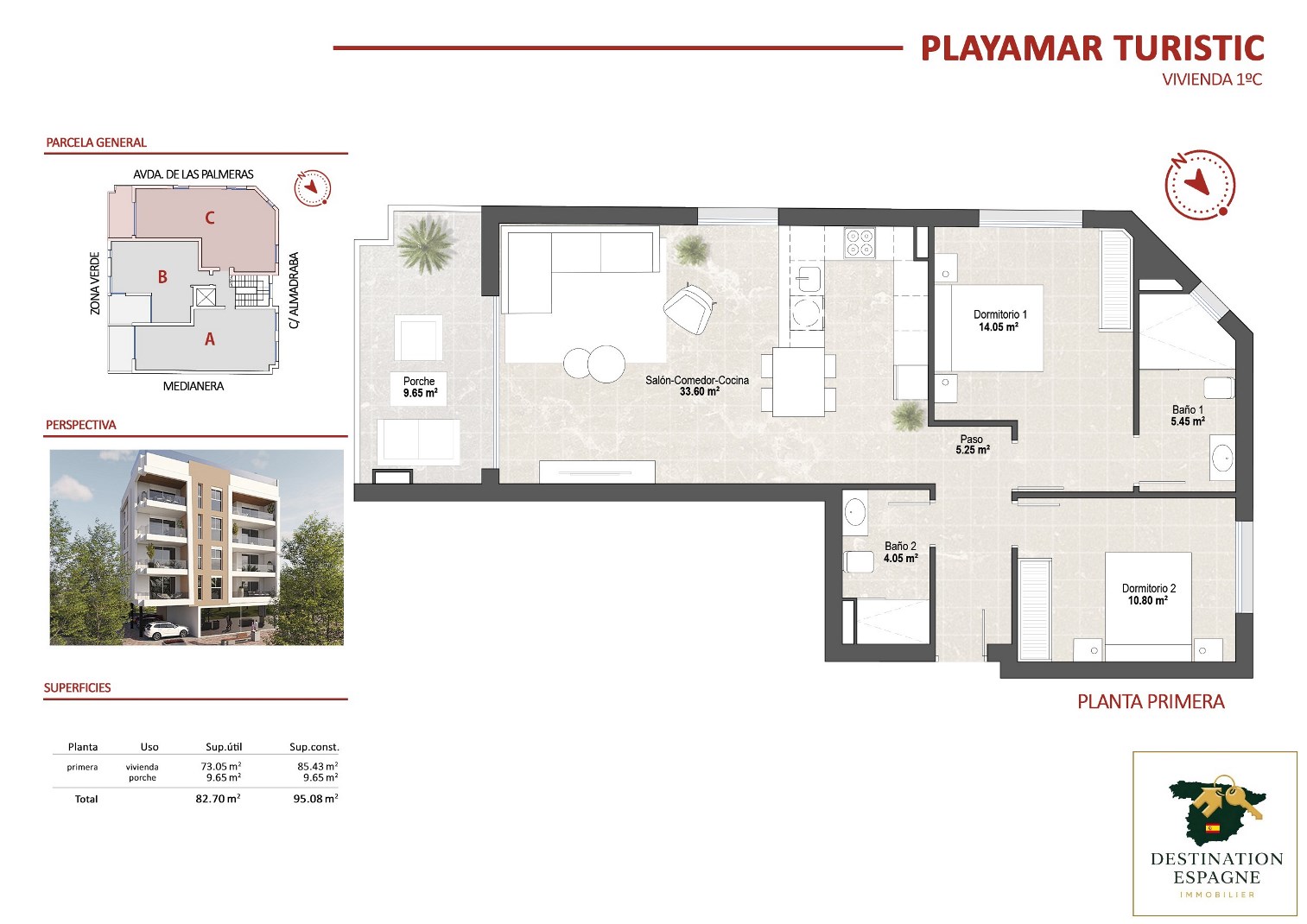 Appartement Touristique Neuf 2ème étage de 85 m2 à San Pedro del Pinatar à San Pedro del Pinatar — photo 15