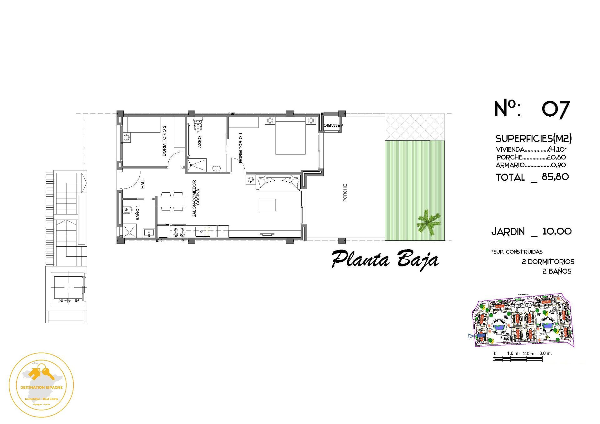 Appartement Touristique Neuf de 64 m2 à Guardamar del Segura à Guardamar del Segura — photo 22
