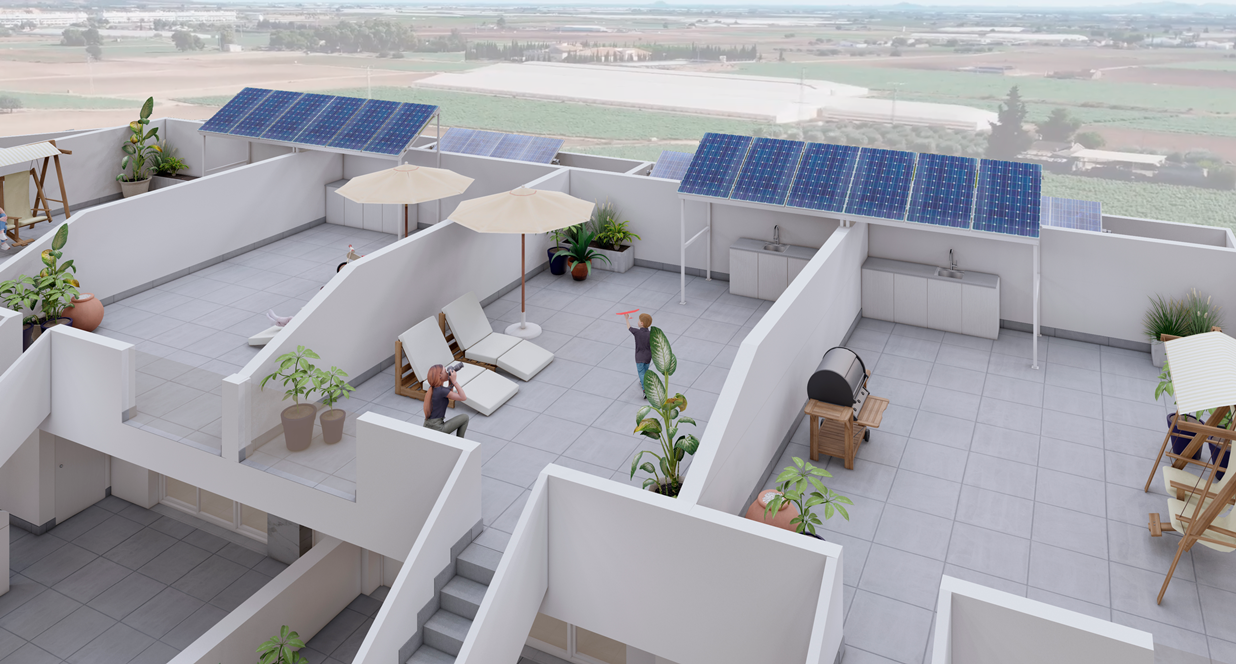 Bel Appartement Penthouse de 2 chambres et Solarium privé Neuf à Roldán. à Roldán — photo 4