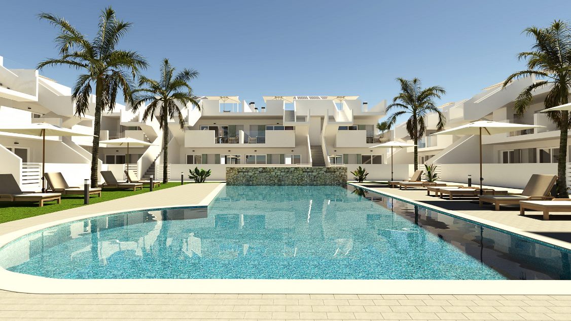 Bel Appartement Rez de Chaussée Neuf de 3 chambres à Roldán., Roldán
