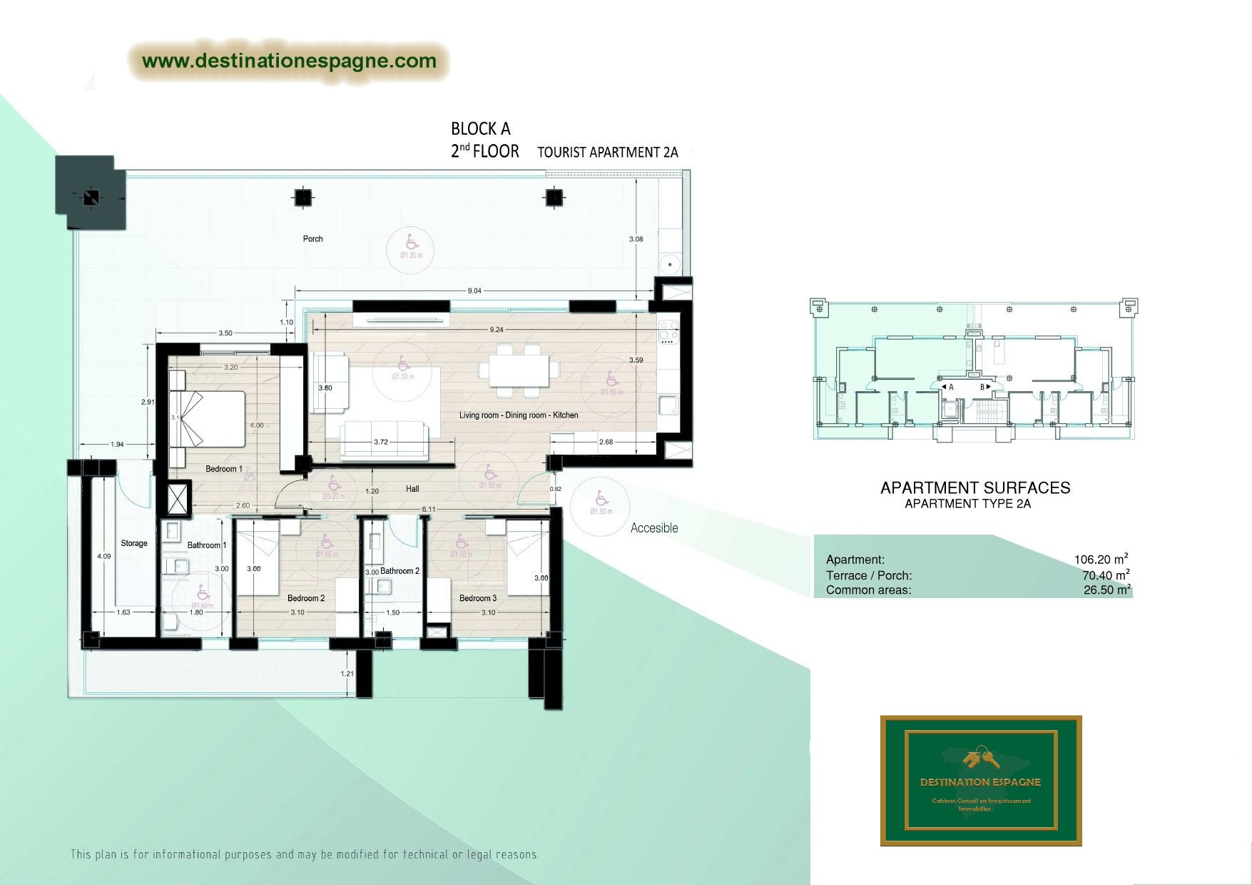 Appartement Touristique Neuf 2ème étage de 106 m2 à Los Alcázares, adapté aux personnes handicapées à Los Alcázares — photo 31