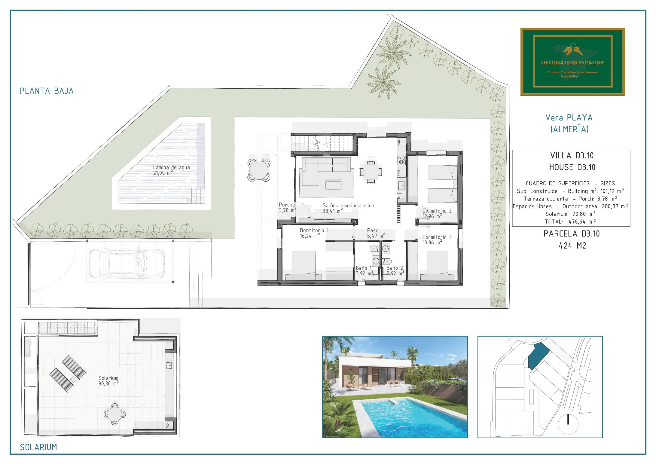 Superbe Villa Neuve de 3 chambres à Vera Playa en Andalousie à Vera Playa — photo 9