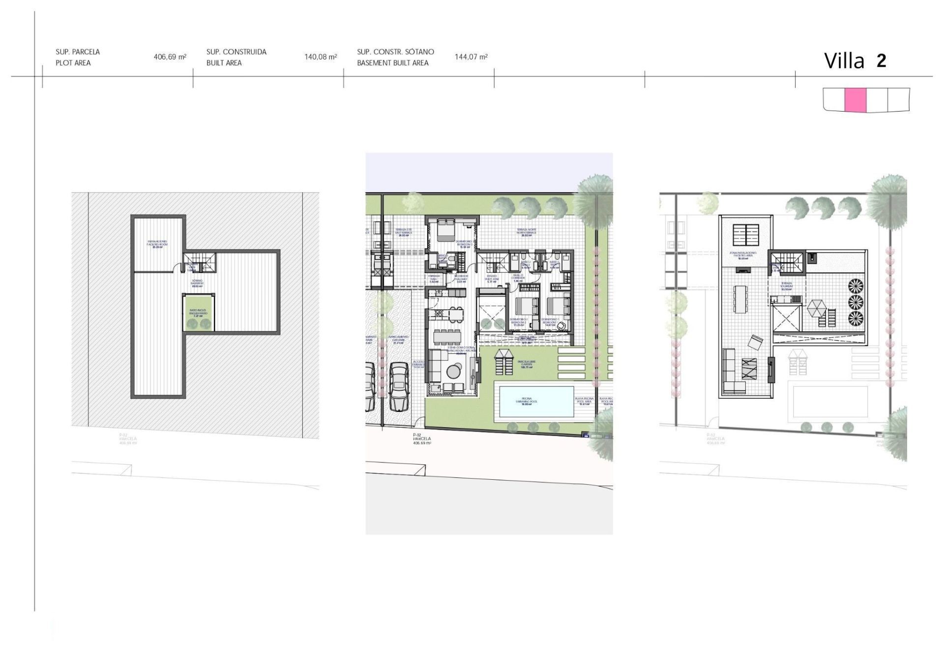 Superbe Villa Luxueuse Neuve de 284 m2 à Santa Rosalia. à Santa Rosalia — photo 12