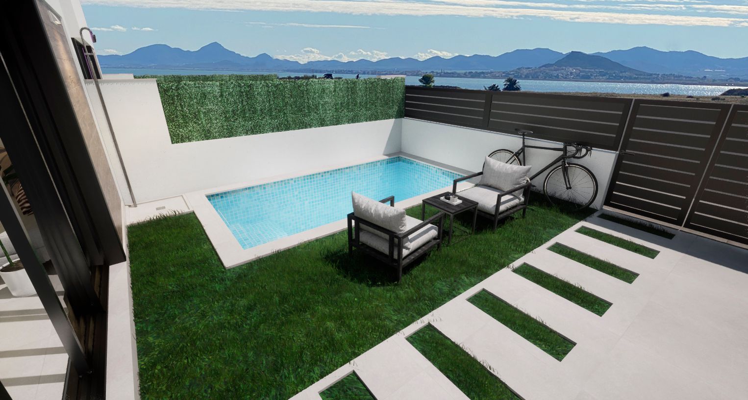 Superbe Villa Neuve de 101 m2 à Los Alcázares avec vue Mer. à Los Alcázares — photo 2