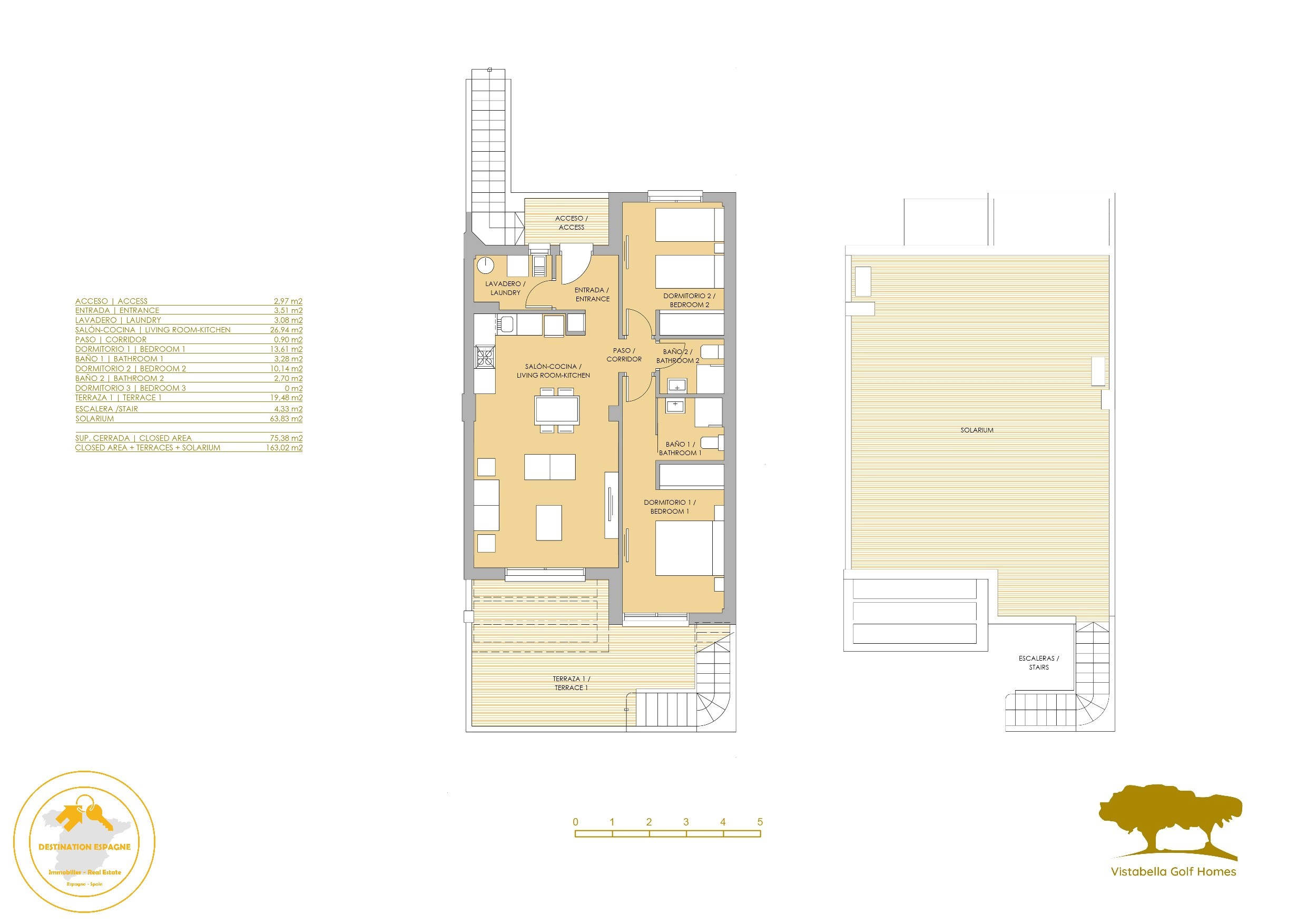 Superbe Appartement Penthouse Neuf de 75 m2 dans l’enceinte du Golf VISTABELLA à Golf Vistabella Resort — photo 28