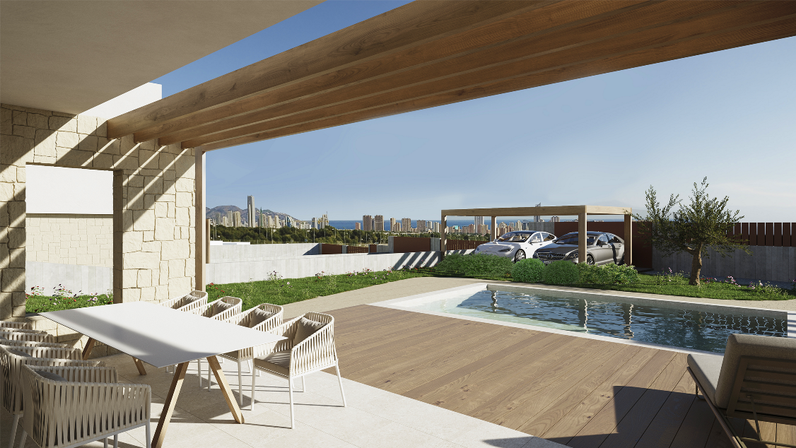 Superbe Villa Neuve de 158 m2 située sur les hauteurs de Benidorm, Finestrat