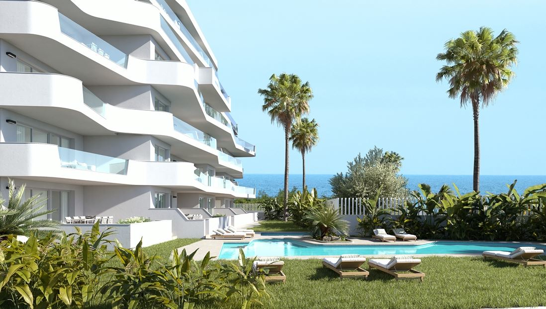 Appartement Touristique de Luxe Neuf au 2ème étage de 76 m2 à Mil Palmeras, Mil Palmeras