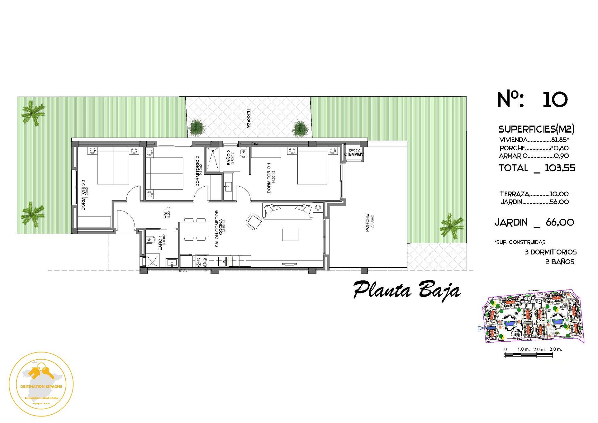 Appartement Touristique Rez de Chaussée Neuf de 64 m2 à Guardamar del Segura à Guardamar del Segura — photo 23