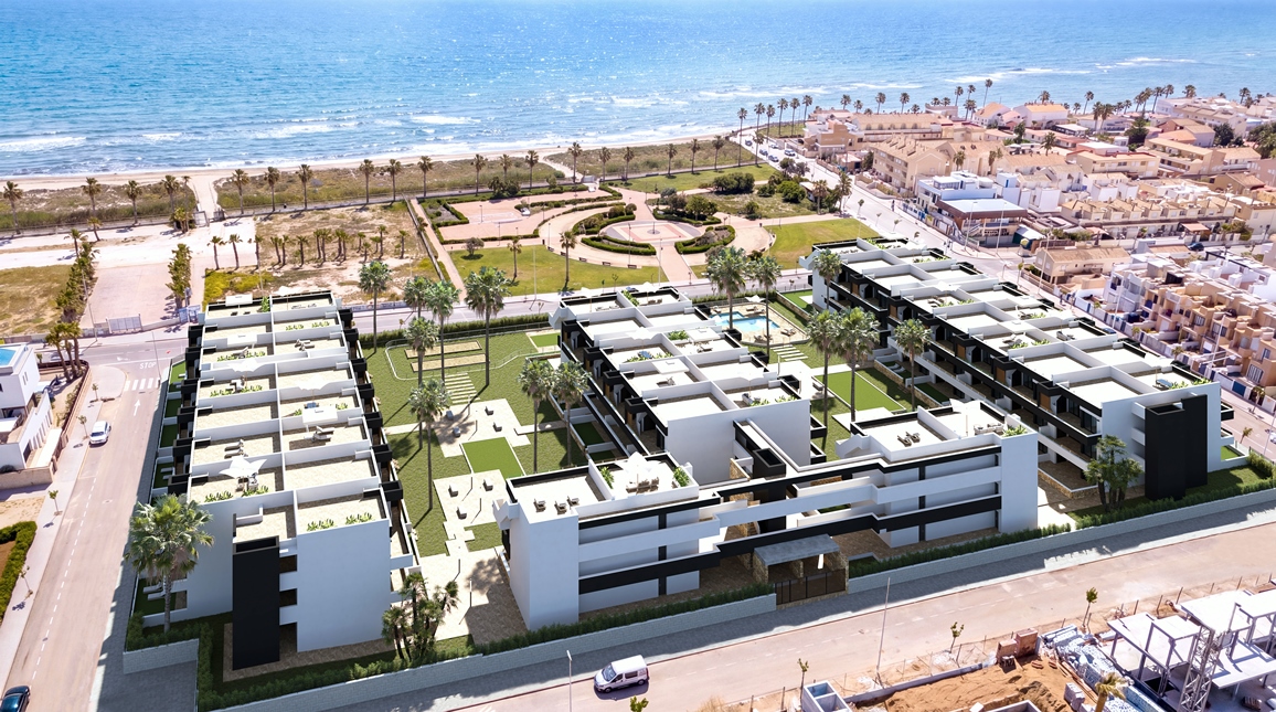 Appartement Touristique Penthouse Luxe Neuf de 69 m2 à Torre de la Horadada, Torre de la Horadada