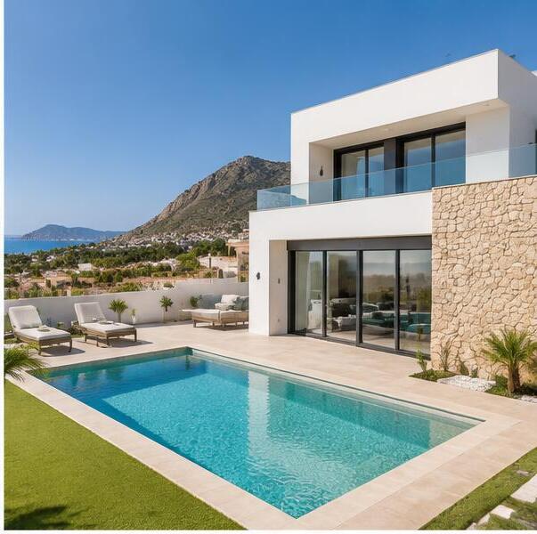 Villa neuve avec piscine à Orihuela Costa